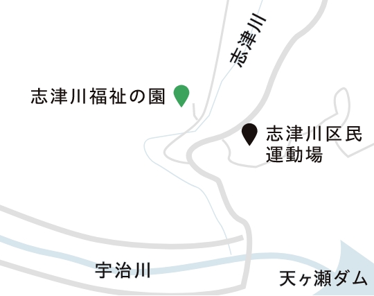 志津川福祉の園の地図